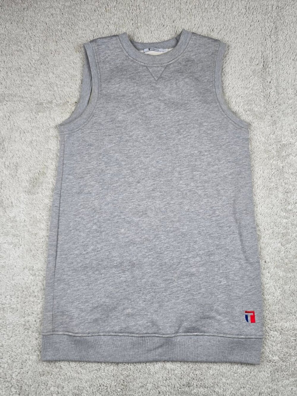Alexander Wang Sweater Sleeveless Sweatshirt Womans Size Medium M Grey Y2K USA